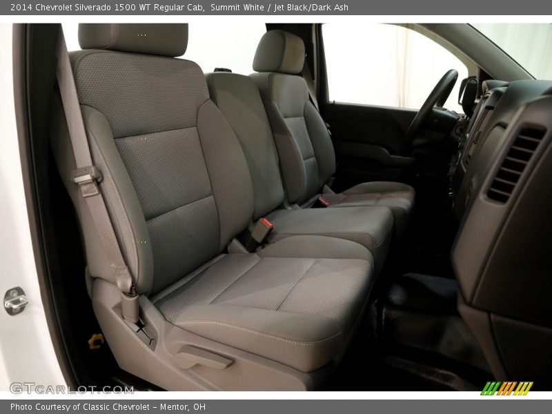 Summit White / Jet Black/Dark Ash 2014 Chevrolet Silverado 1500 WT Regular Cab