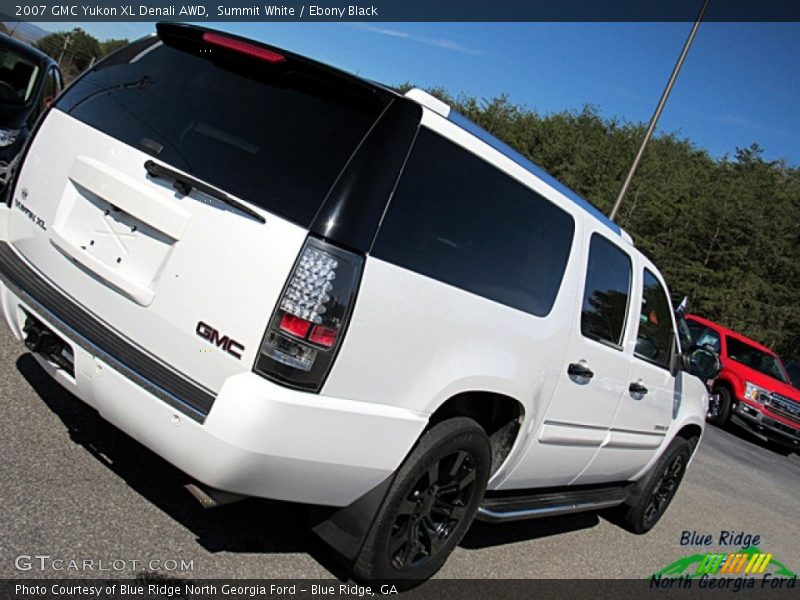 Summit White / Ebony Black 2007 GMC Yukon XL Denali AWD