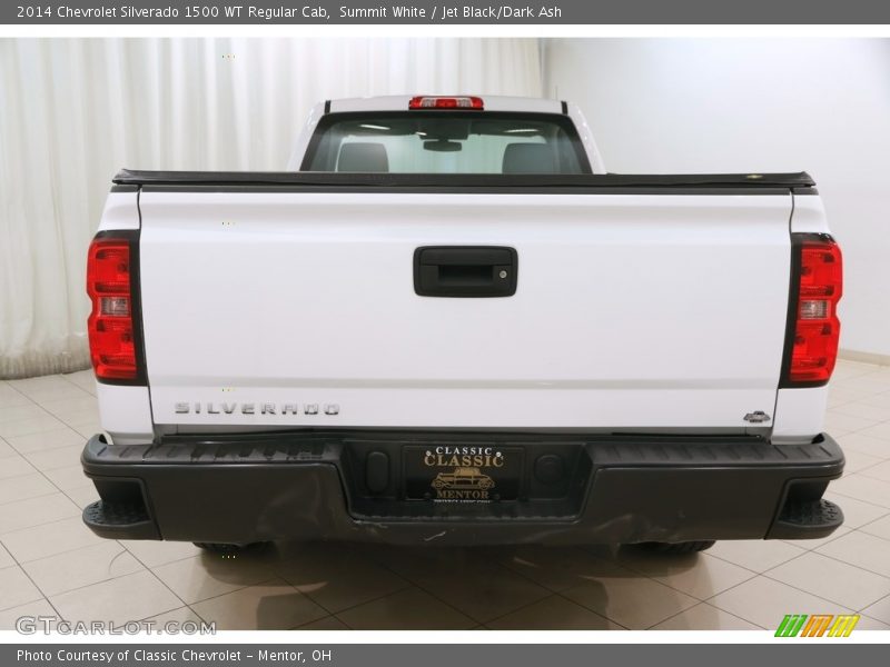 Summit White / Jet Black/Dark Ash 2014 Chevrolet Silverado 1500 WT Regular Cab