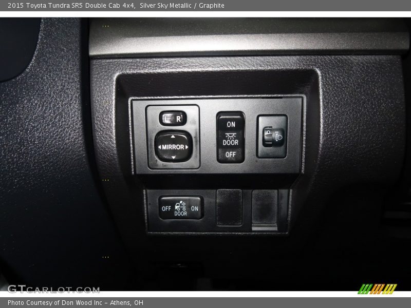 Silver Sky Metallic / Graphite 2015 Toyota Tundra SR5 Double Cab 4x4