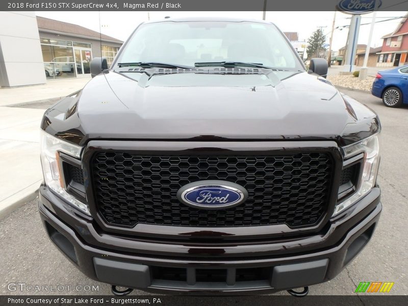 Magma Red / Black 2018 Ford F150 STX SuperCrew 4x4