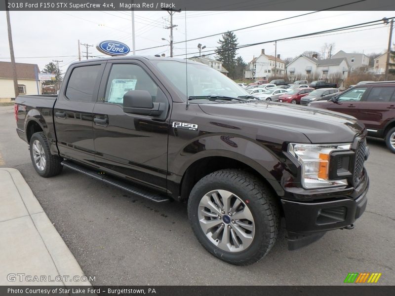 Magma Red / Black 2018 Ford F150 STX SuperCrew 4x4