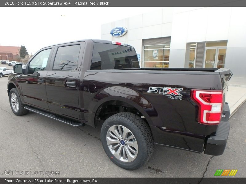 Magma Red / Black 2018 Ford F150 STX SuperCrew 4x4
