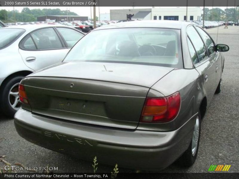 Gray Bronze / Gray 2000 Saturn S Series SL1 Sedan