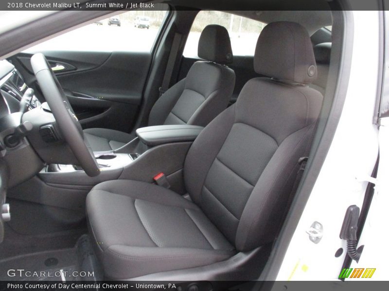 Summit White / Jet Black 2018 Chevrolet Malibu LT