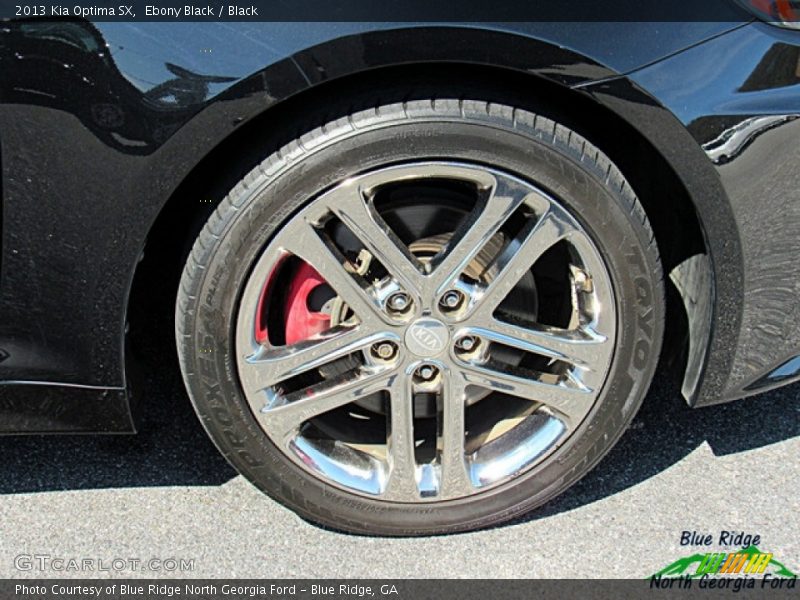 Ebony Black / Black 2013 Kia Optima SX
