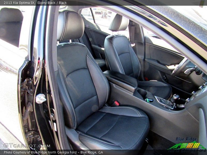 Ebony Black / Black 2013 Kia Optima SX