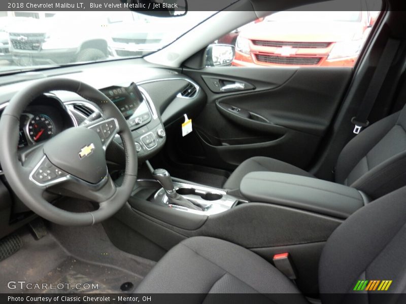 Blue Velvet Metallic / Jet Black 2018 Chevrolet Malibu LT