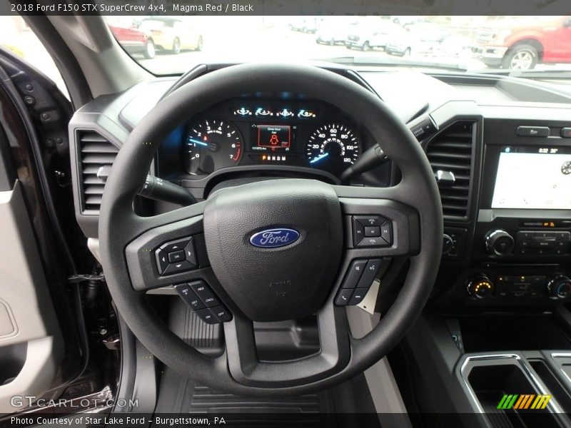Magma Red / Black 2018 Ford F150 STX SuperCrew 4x4