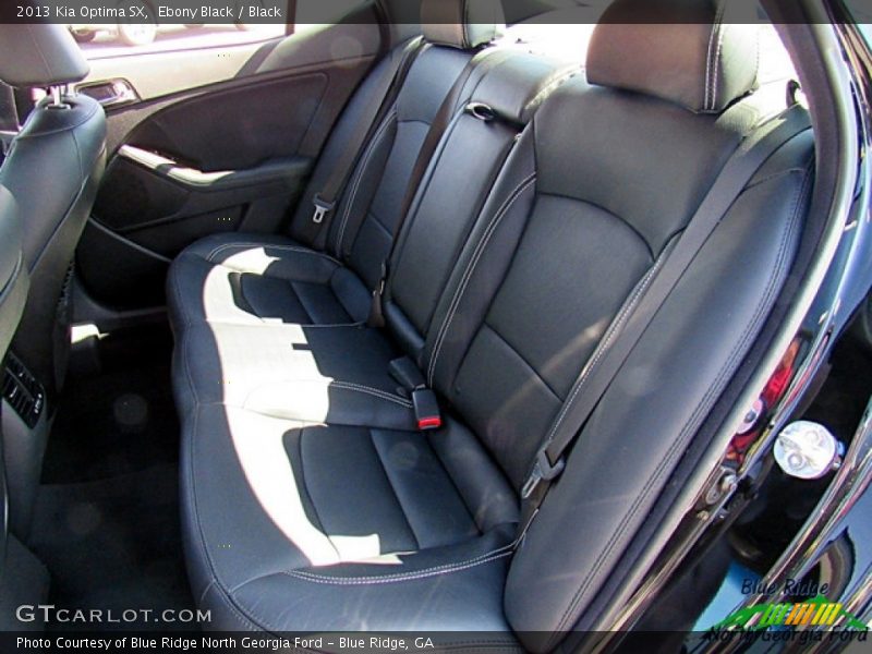 Ebony Black / Black 2013 Kia Optima SX