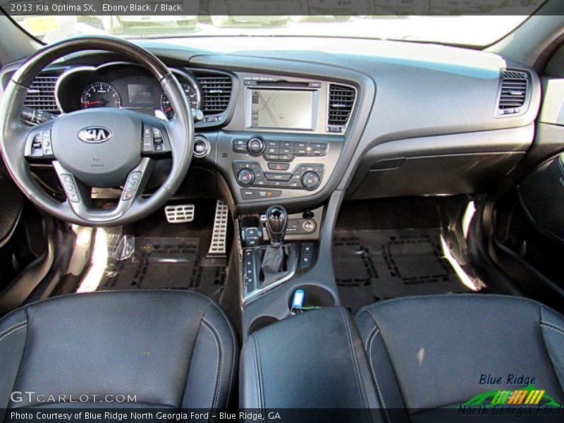 Ebony Black / Black 2013 Kia Optima SX
