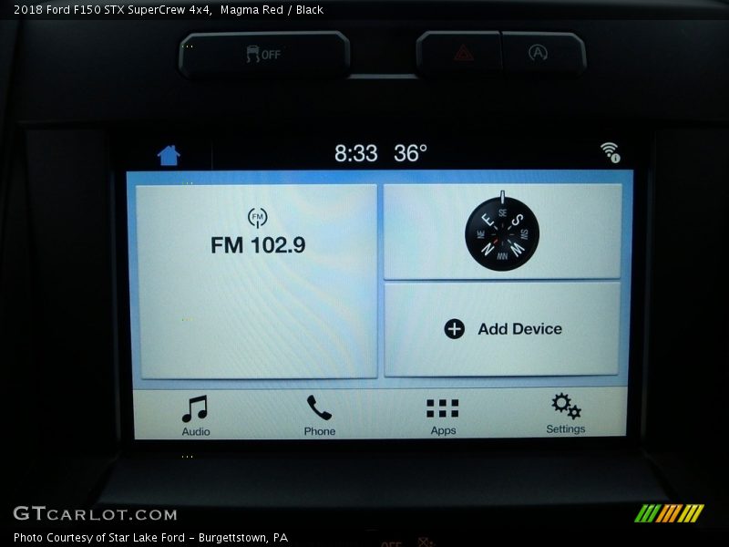 Magma Red / Black 2018 Ford F150 STX SuperCrew 4x4