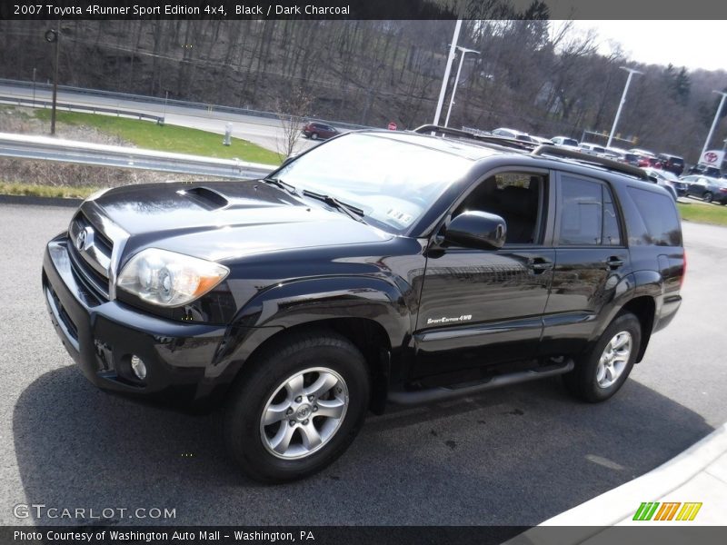 Black / Dark Charcoal 2007 Toyota 4Runner Sport Edition 4x4