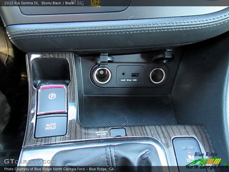 Ebony Black / Black 2013 Kia Optima SX