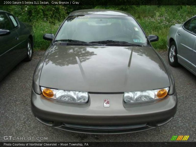 Gray Bronze / Gray 2000 Saturn S Series SL1 Sedan