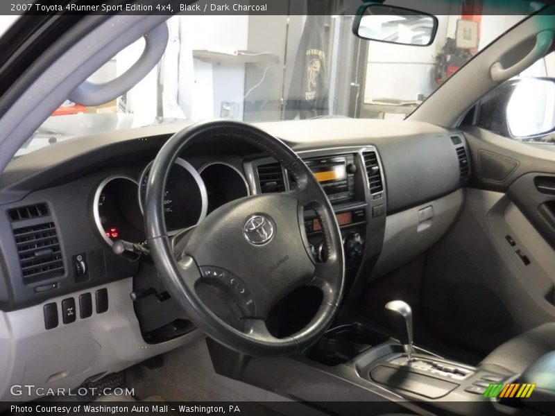 Black / Dark Charcoal 2007 Toyota 4Runner Sport Edition 4x4