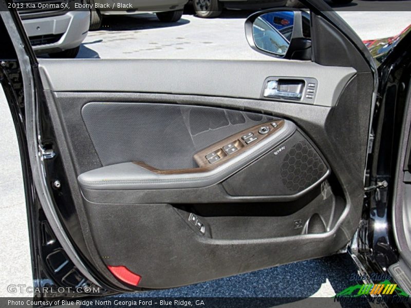 Ebony Black / Black 2013 Kia Optima SX