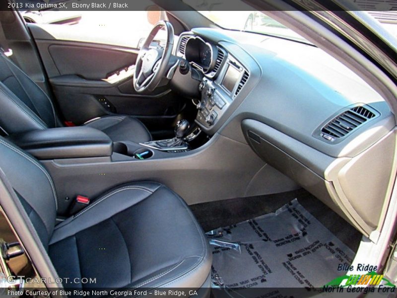 Ebony Black / Black 2013 Kia Optima SX