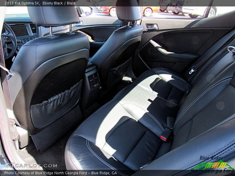 Ebony Black / Black 2013 Kia Optima SX