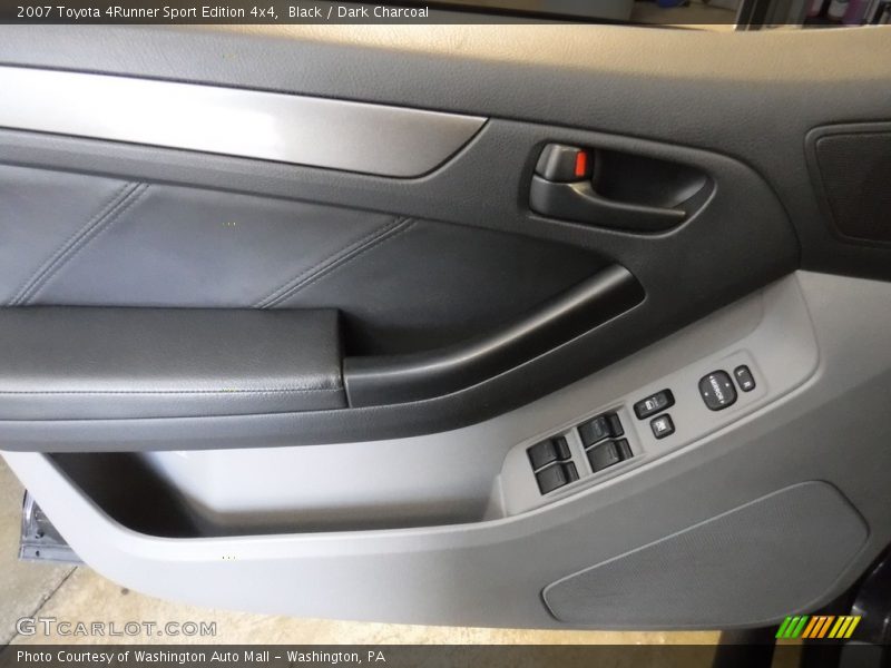 Black / Dark Charcoal 2007 Toyota 4Runner Sport Edition 4x4