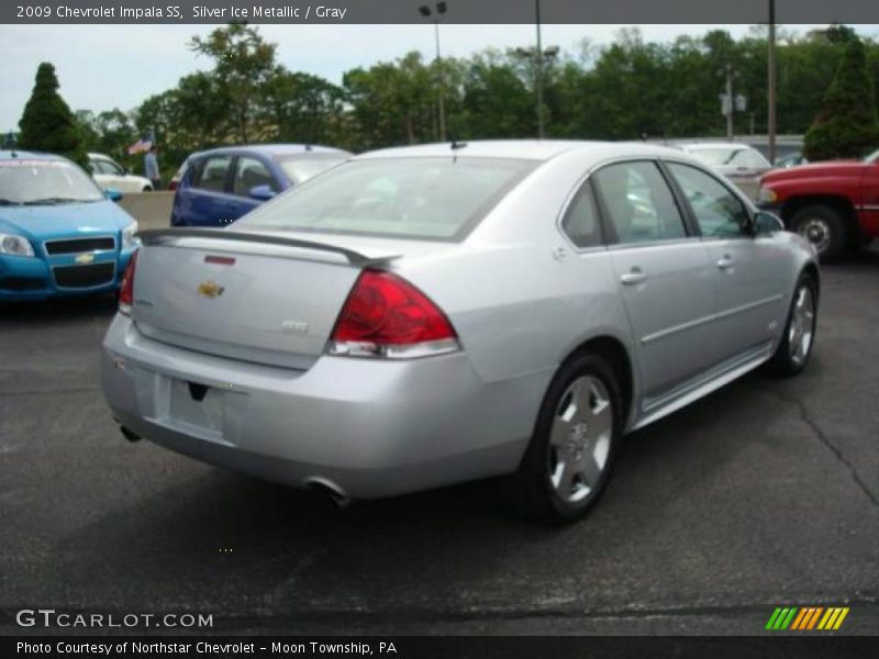 Silver Ice Metallic / Gray 2009 Chevrolet Impala SS