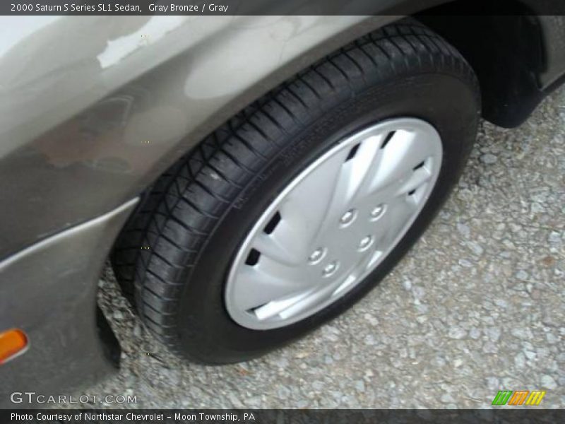 Gray Bronze / Gray 2000 Saturn S Series SL1 Sedan