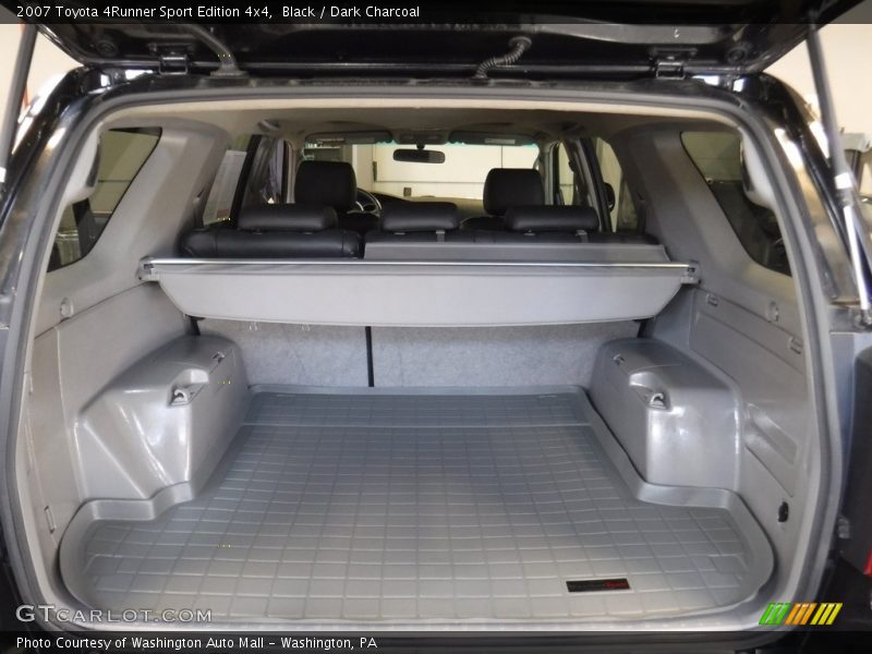 Black / Dark Charcoal 2007 Toyota 4Runner Sport Edition 4x4