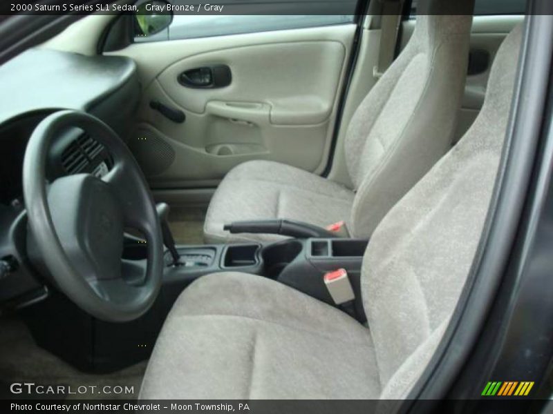 Gray Bronze / Gray 2000 Saturn S Series SL1 Sedan