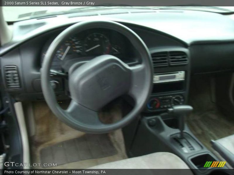 Gray Bronze / Gray 2000 Saturn S Series SL1 Sedan