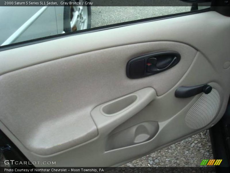 Gray Bronze / Gray 2000 Saturn S Series SL1 Sedan
