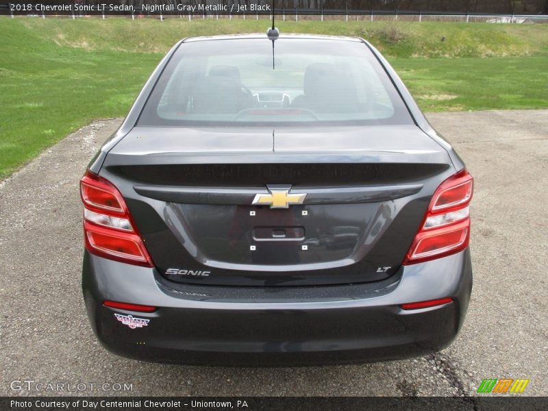 Nightfall Gray Metallic / Jet Black 2018 Chevrolet Sonic LT Sedan