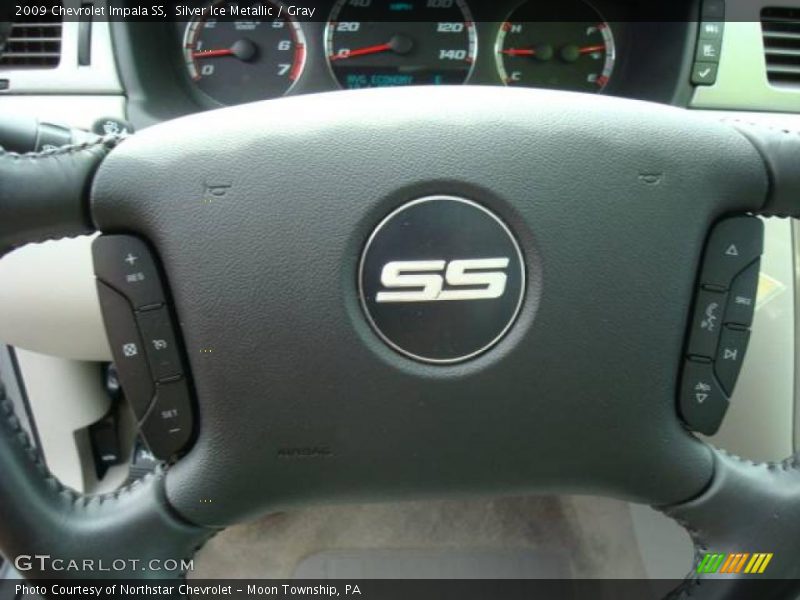 Silver Ice Metallic / Gray 2009 Chevrolet Impala SS