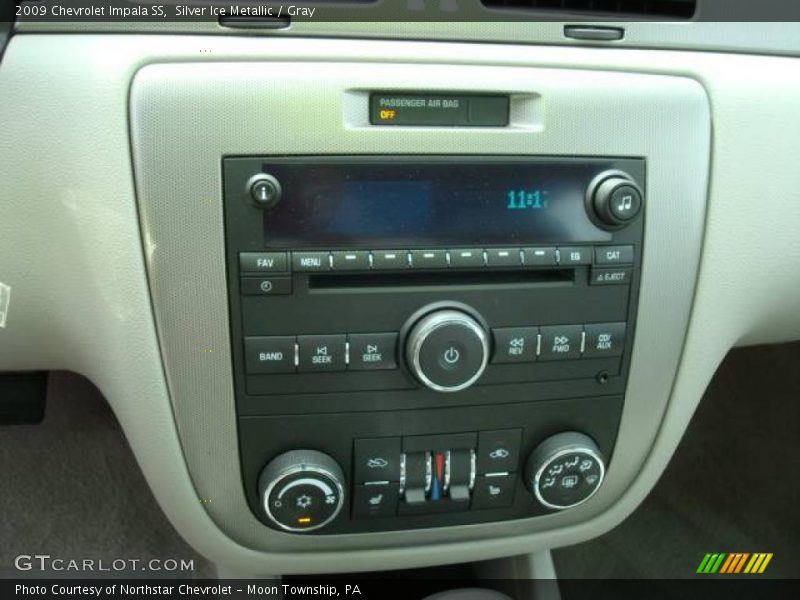 Silver Ice Metallic / Gray 2009 Chevrolet Impala SS
