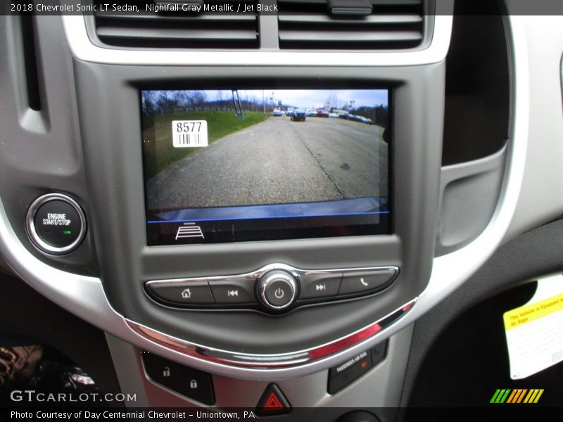 Nightfall Gray Metallic / Jet Black 2018 Chevrolet Sonic LT Sedan