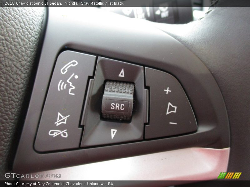 Nightfall Gray Metallic / Jet Black 2018 Chevrolet Sonic LT Sedan