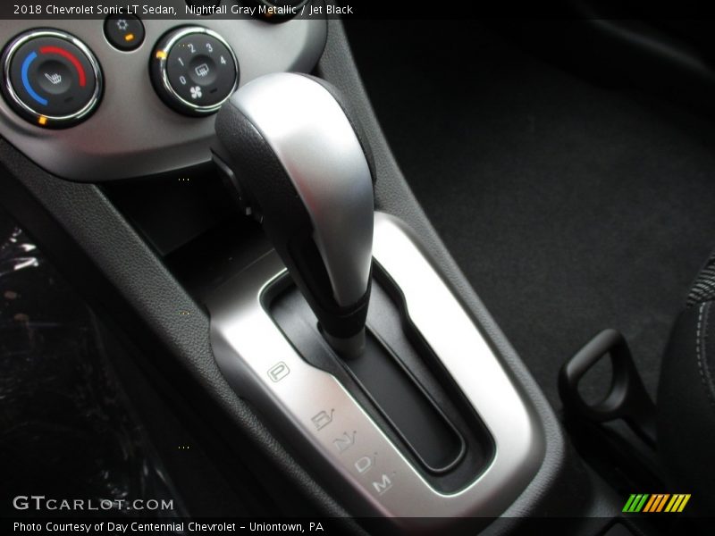 Nightfall Gray Metallic / Jet Black 2018 Chevrolet Sonic LT Sedan