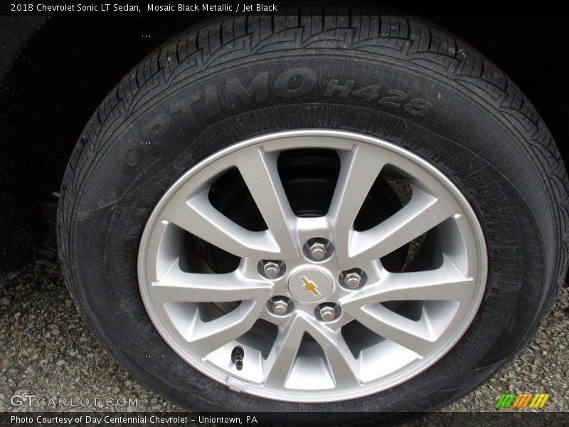 Mosaic Black Metallic / Jet Black 2018 Chevrolet Sonic LT Sedan