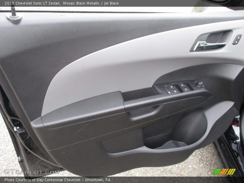 Mosaic Black Metallic / Jet Black 2018 Chevrolet Sonic LT Sedan