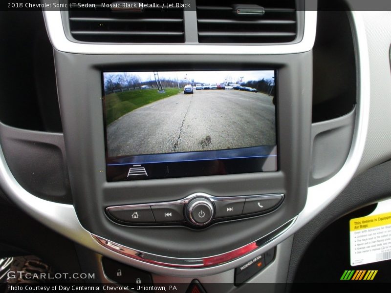 Mosaic Black Metallic / Jet Black 2018 Chevrolet Sonic LT Sedan
