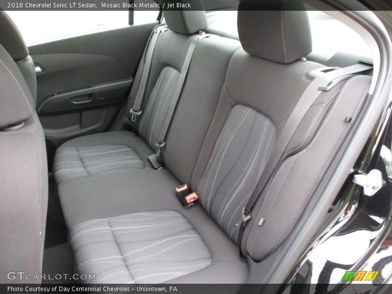 Mosaic Black Metallic / Jet Black 2018 Chevrolet Sonic LT Sedan