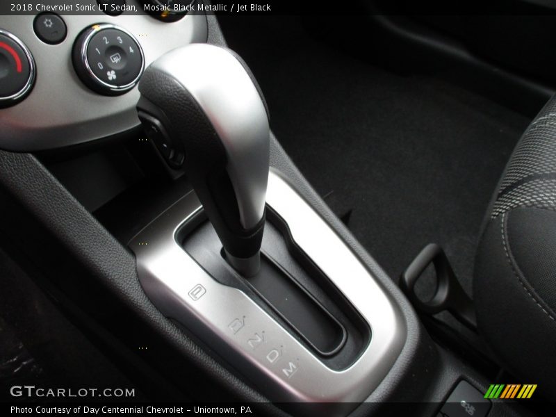 Mosaic Black Metallic / Jet Black 2018 Chevrolet Sonic LT Sedan