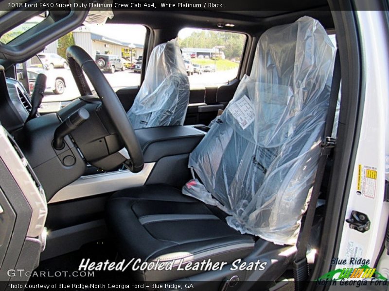 White Platinum / Black 2018 Ford F450 Super Duty Platinum Crew Cab 4x4