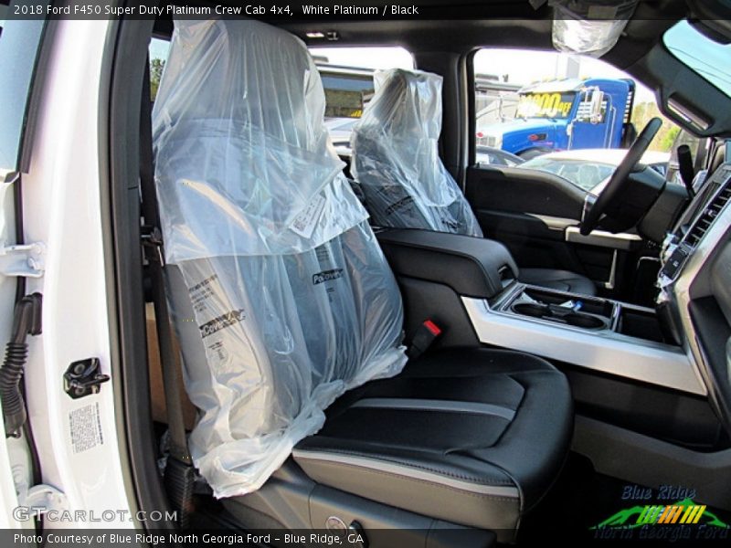 White Platinum / Black 2018 Ford F450 Super Duty Platinum Crew Cab 4x4