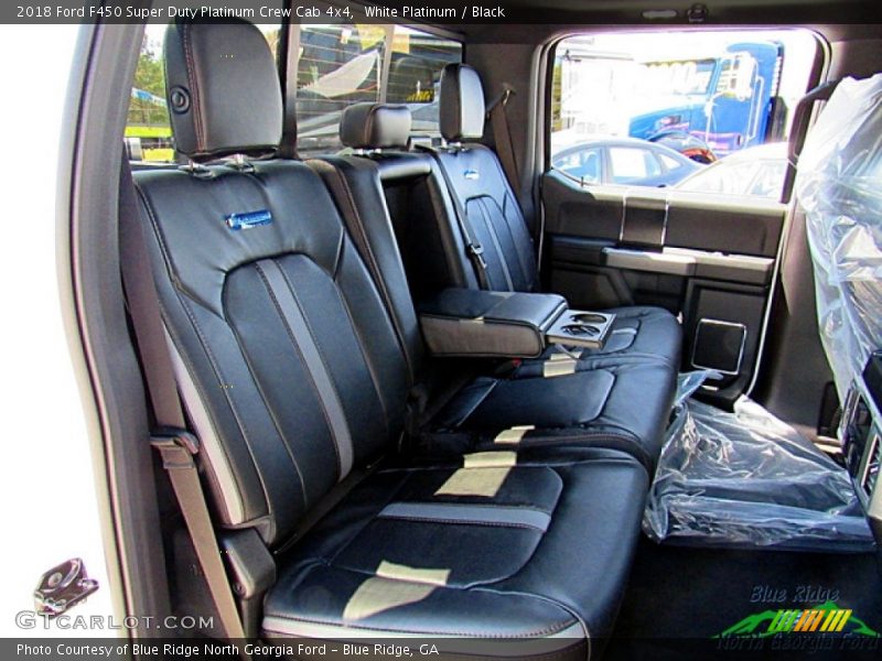 White Platinum / Black 2018 Ford F450 Super Duty Platinum Crew Cab 4x4