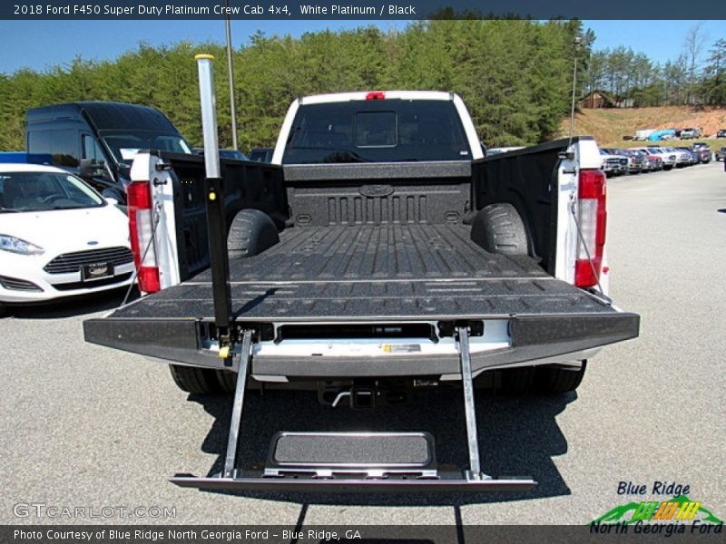 White Platinum / Black 2018 Ford F450 Super Duty Platinum Crew Cab 4x4