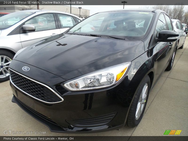 Shadow Black / Charcoal Black 2018 Ford Focus SE Hatch