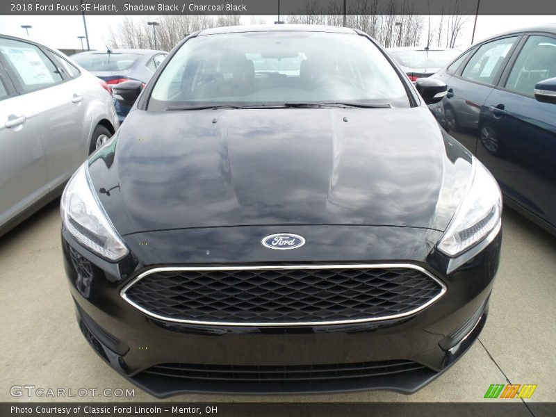 Shadow Black / Charcoal Black 2018 Ford Focus SE Hatch