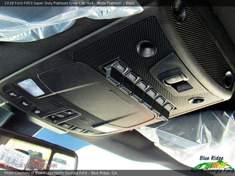 White Platinum / Black 2018 Ford F450 Super Duty Platinum Crew Cab 4x4