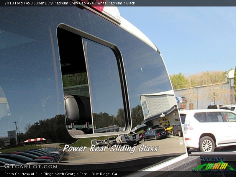 White Platinum / Black 2018 Ford F450 Super Duty Platinum Crew Cab 4x4