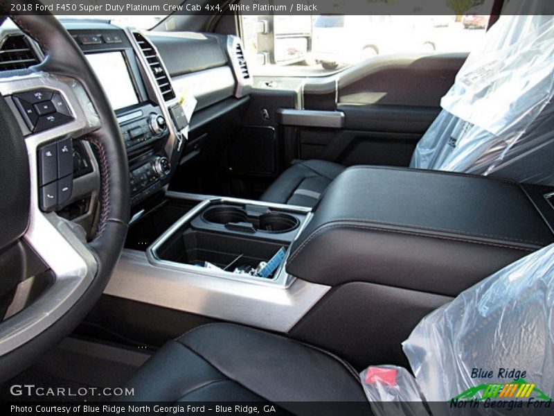 White Platinum / Black 2018 Ford F450 Super Duty Platinum Crew Cab 4x4